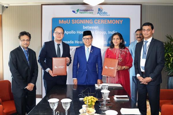 Mayapada Healthcare (SRAJ) Gandeng Apollo Hospitals Sediakan Layanan Kesehatan Kelas Dunia
